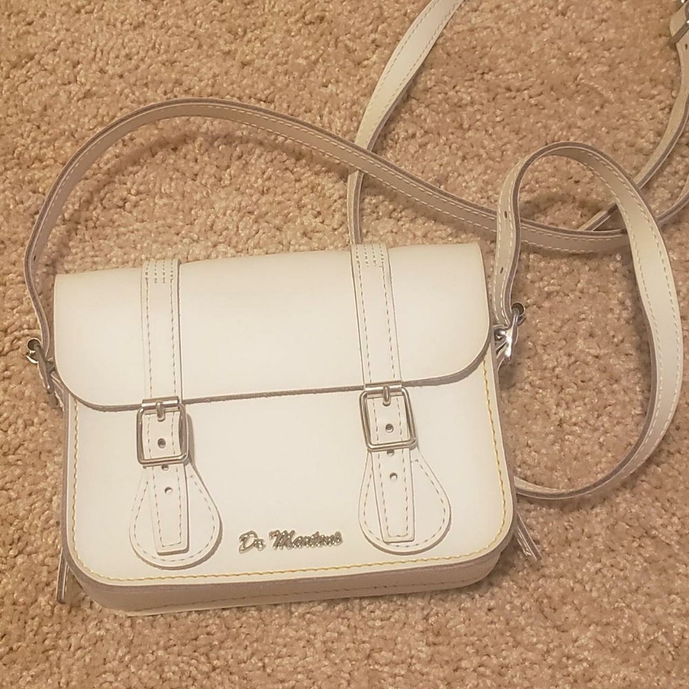 Dr martens white crossbody bag